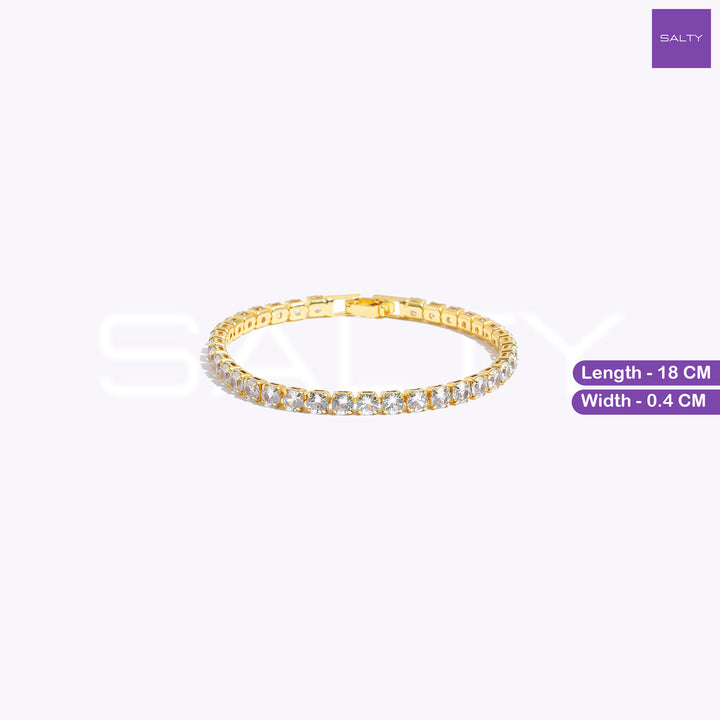 Ivory Radiance Tennis Bracelet