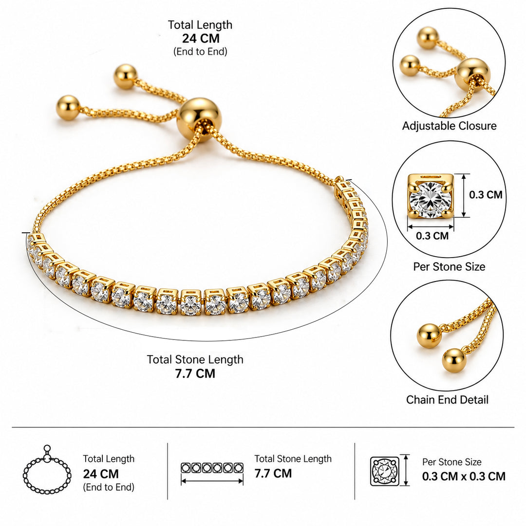 Eternal Spark Tennis Bracelet
