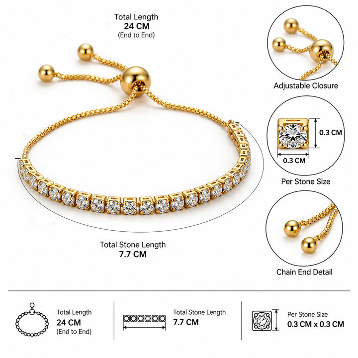 Eternal Spark Tennis Bracelet