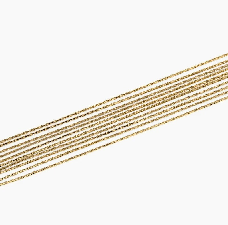 Golden Cascade Layered Bracelet | Salty