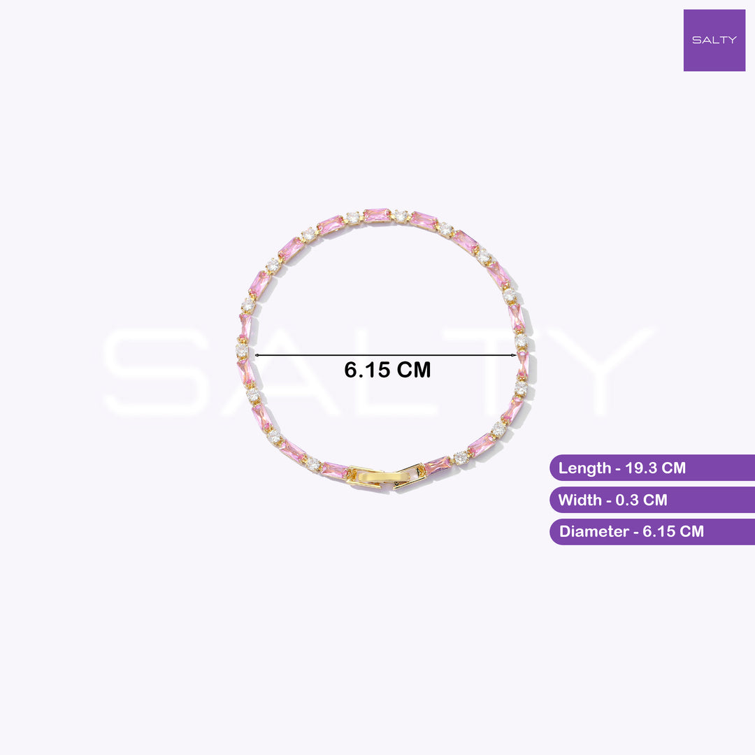 Rosie Royale Tennis Bracelet