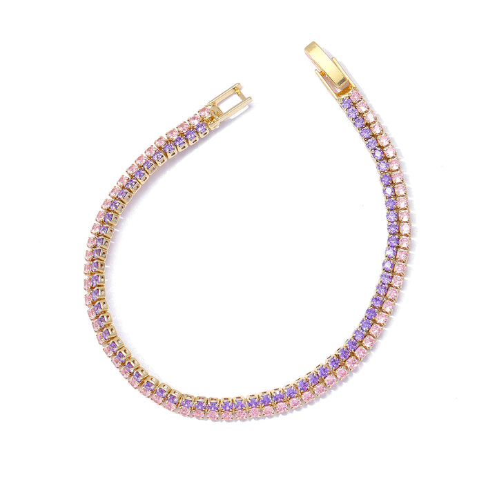 Royal Amethyst Tennis Bracelet