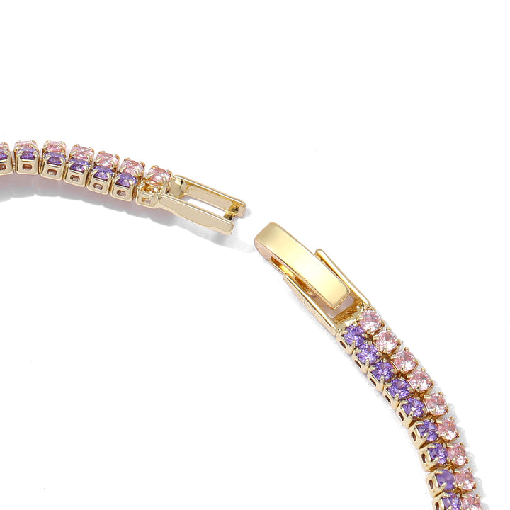 Royal Amethyst Tennis Bracelet