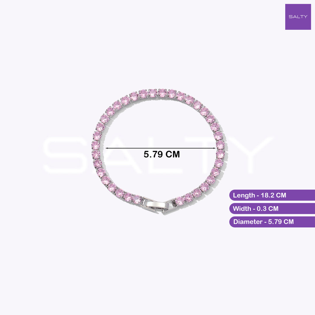 Blush Line Spark Bracelet