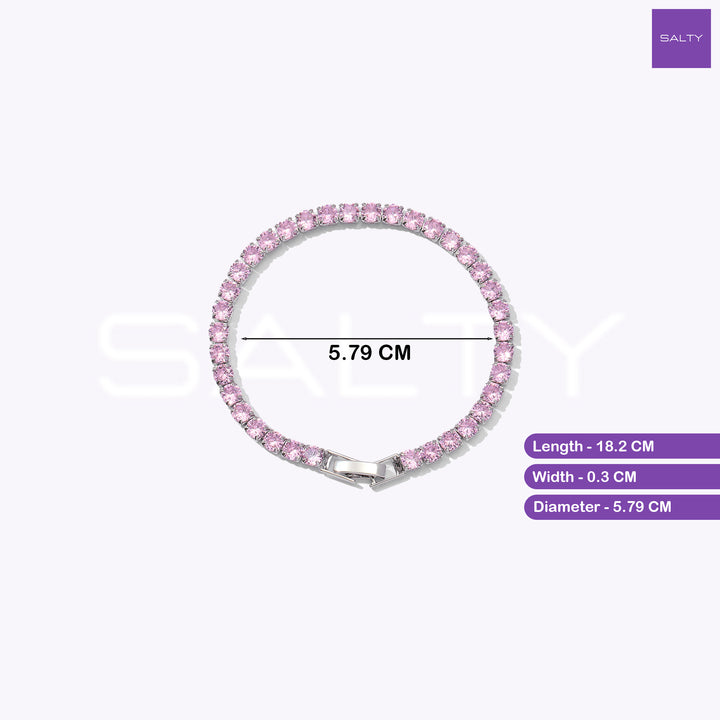 Blush Line Spark Bracelet