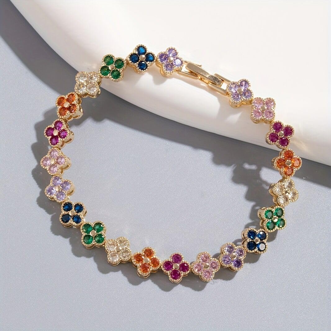 Garden Gleam Charm Bracelet