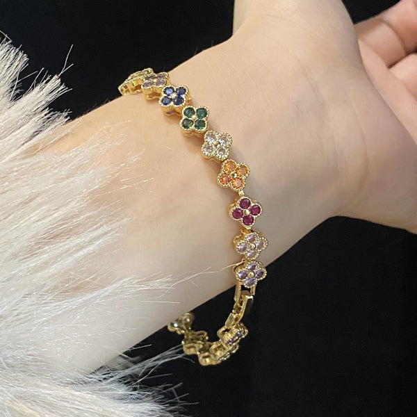 Garden Gleam Charm Bracelet