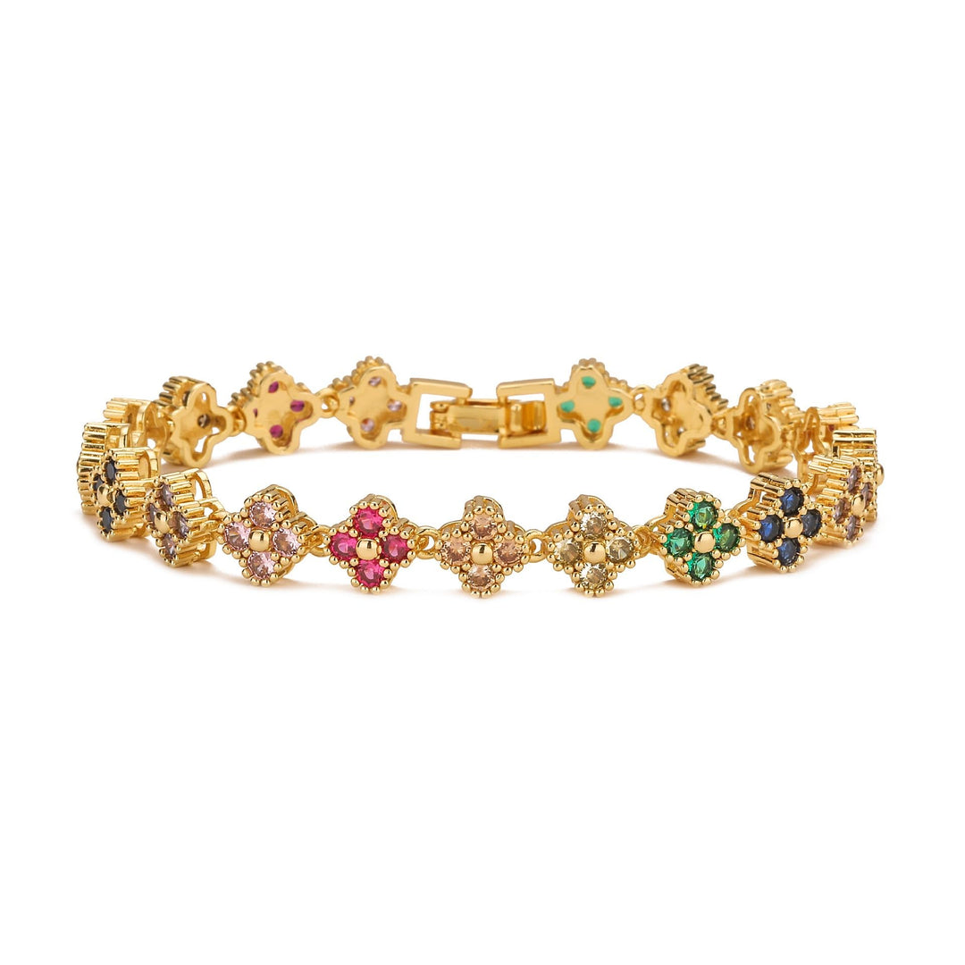 Garden Gleam Charm Bracelet
