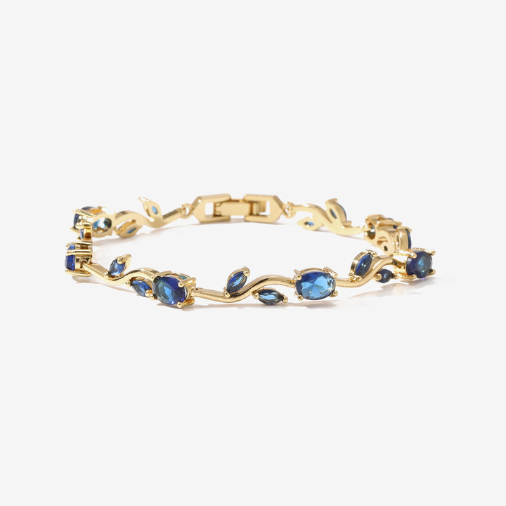 Crystal Vine Bracelet - Blue