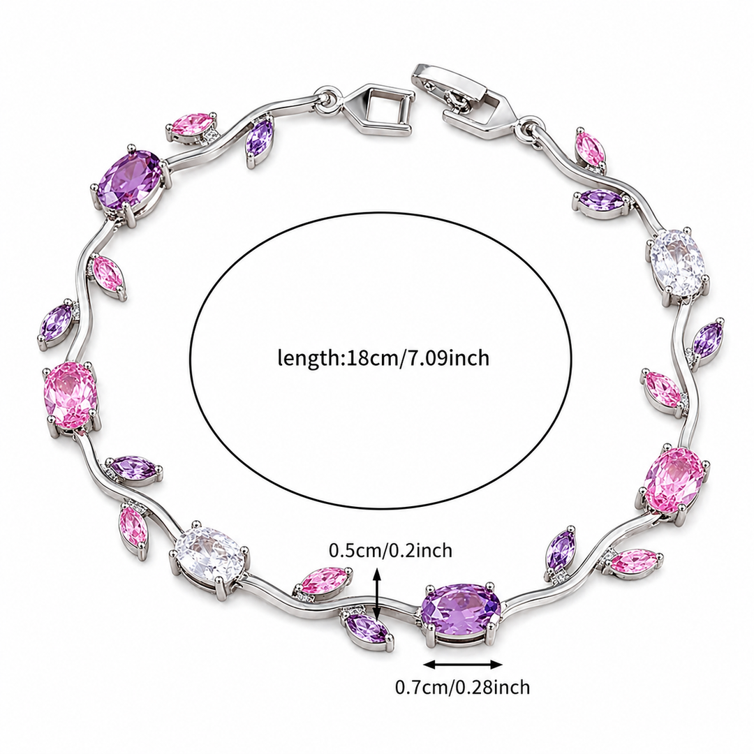 Crystal Vine Bracelet - Multi Color
