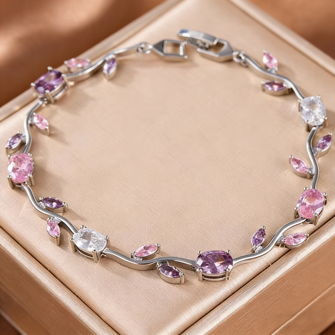Crystal Vine Bracelet - Multicolor | Salty