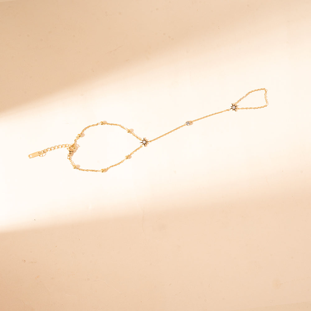 2in1 Celestial Star Ring Bracelet | Salty