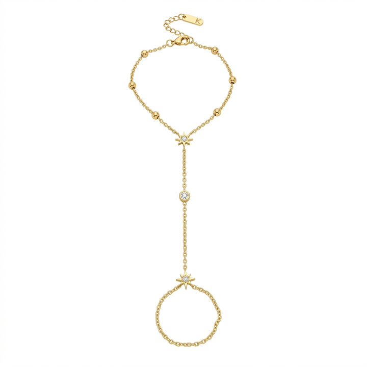 2in1 Celestial Star Ring Bracelet