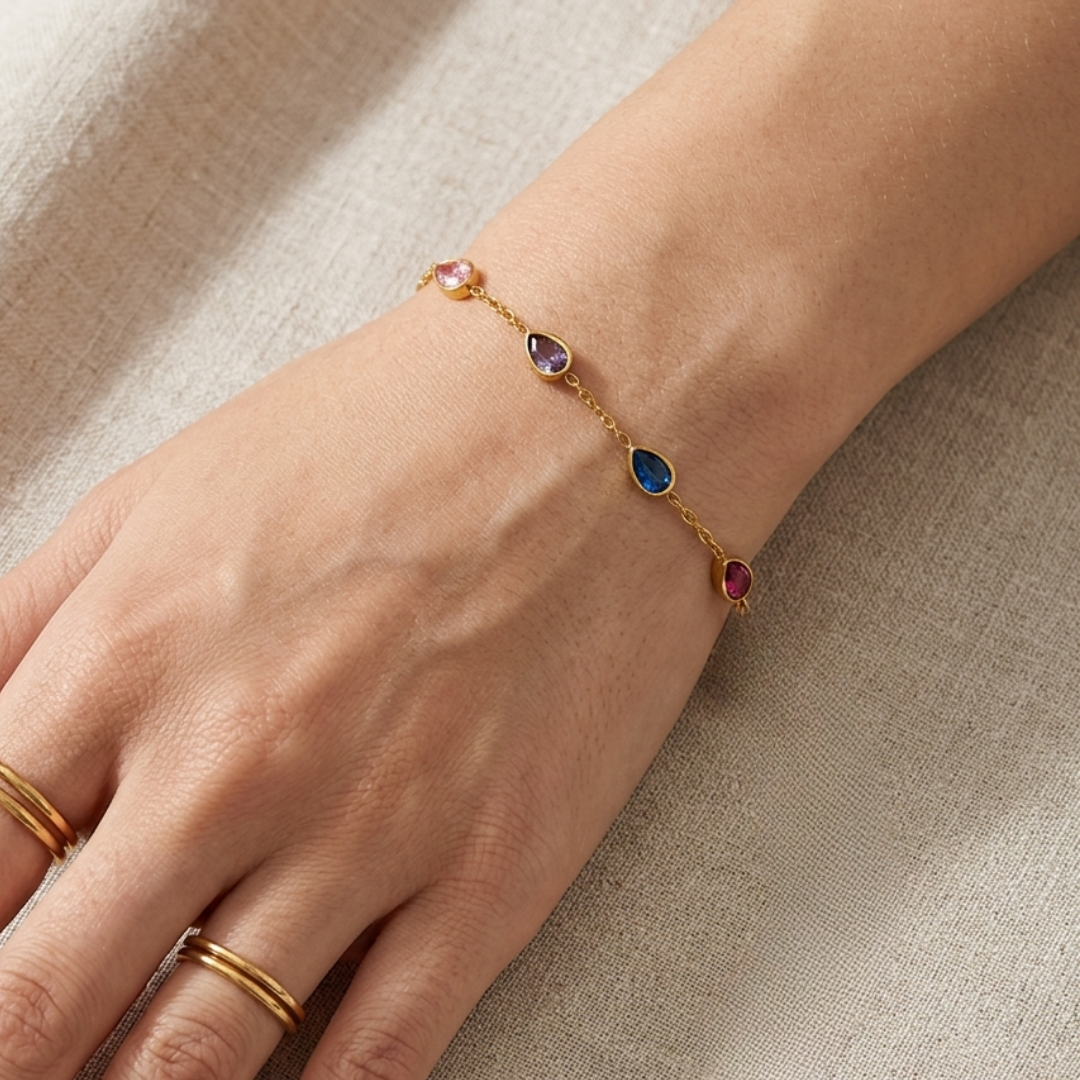 Dew Drop Bracelet - Multicolor | Salty
