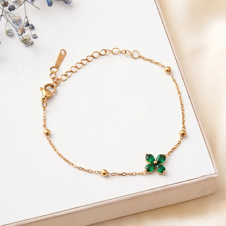 Green Bloom Bracelet