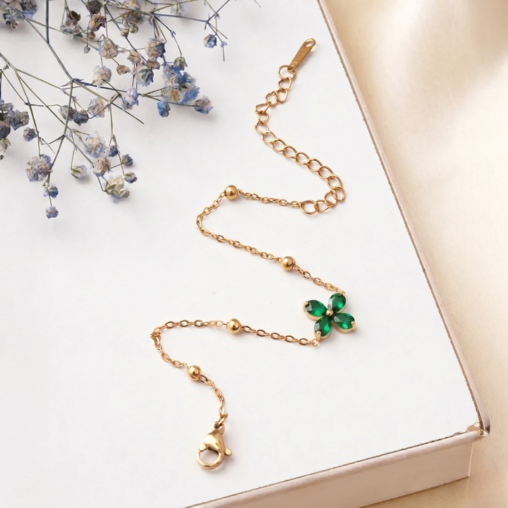 Green Bloom Bracelet