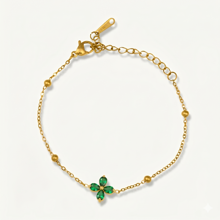 Green Bloom Bracelet