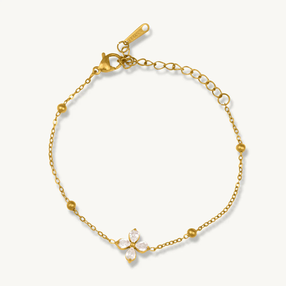 Clear Bloom Bracelet