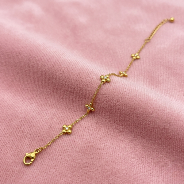 Golden Clover Bracelet