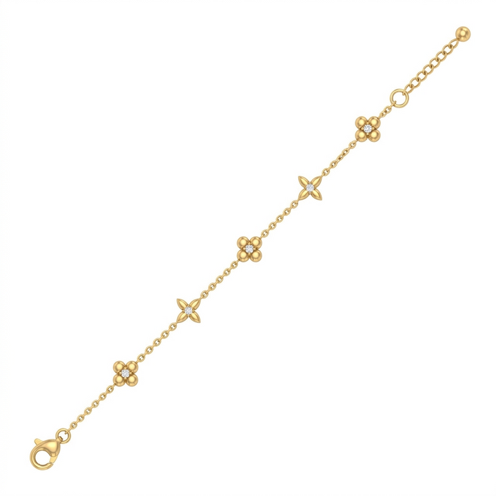 Golden Clover Bracelet