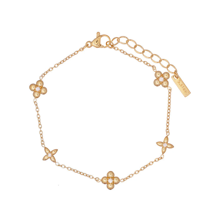 Golden Clover Bracelet