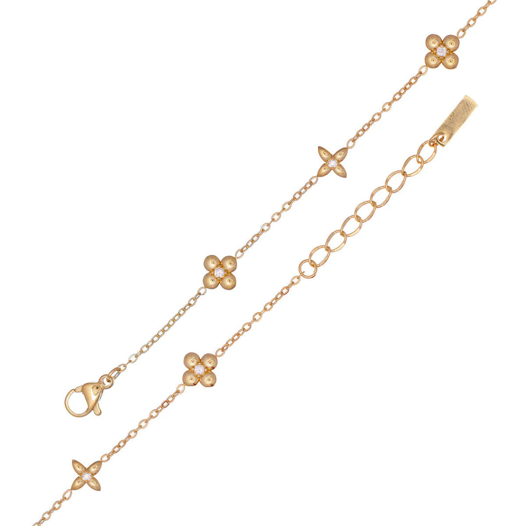 Golden Clover Bracelet