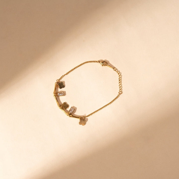 Golden Petal Spark Bracelet | Salty