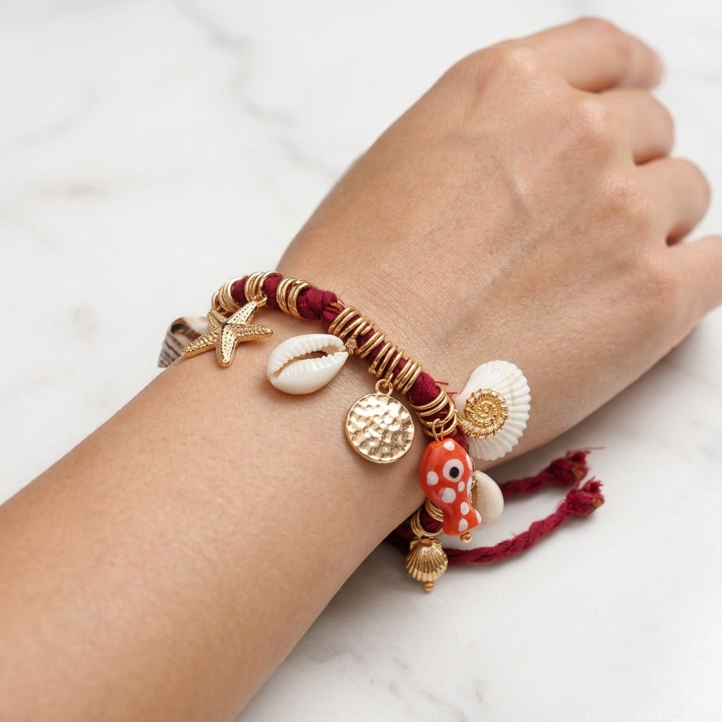 Ocean Treasure Charm Bracelet