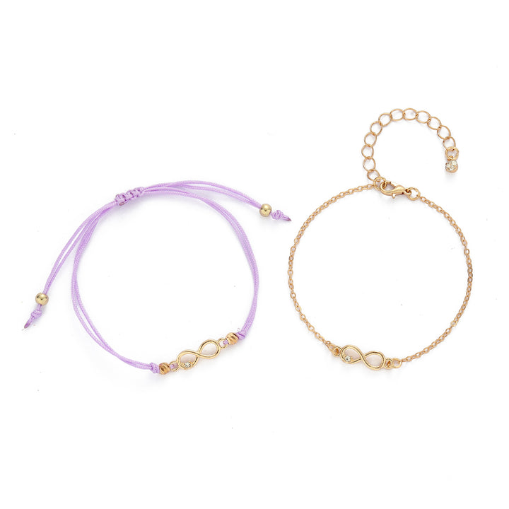 Infinity Rakhi Bracelet Bandhan Lumba Rakhi For Bhaiya and Bhabhi