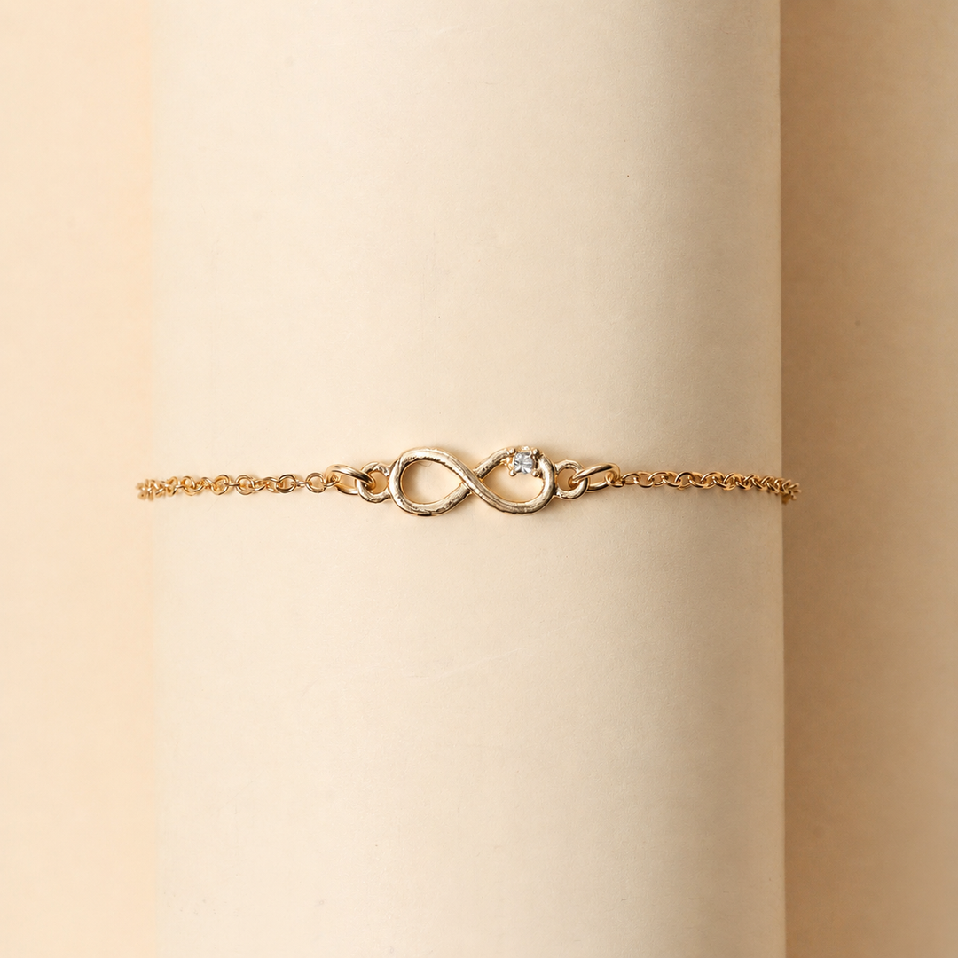 Infinity Spark Charm Bracelet