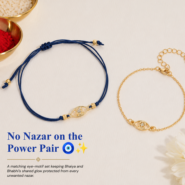 Evil Eye Rakhi Bandhan Lumba Rakhi For Bhaiya and Bhabhi