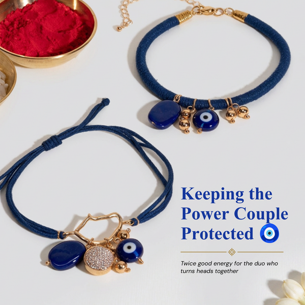 Evil Eye Rakhi Bandhan Lumba Rakhi For Bhaiya and Bhabhi