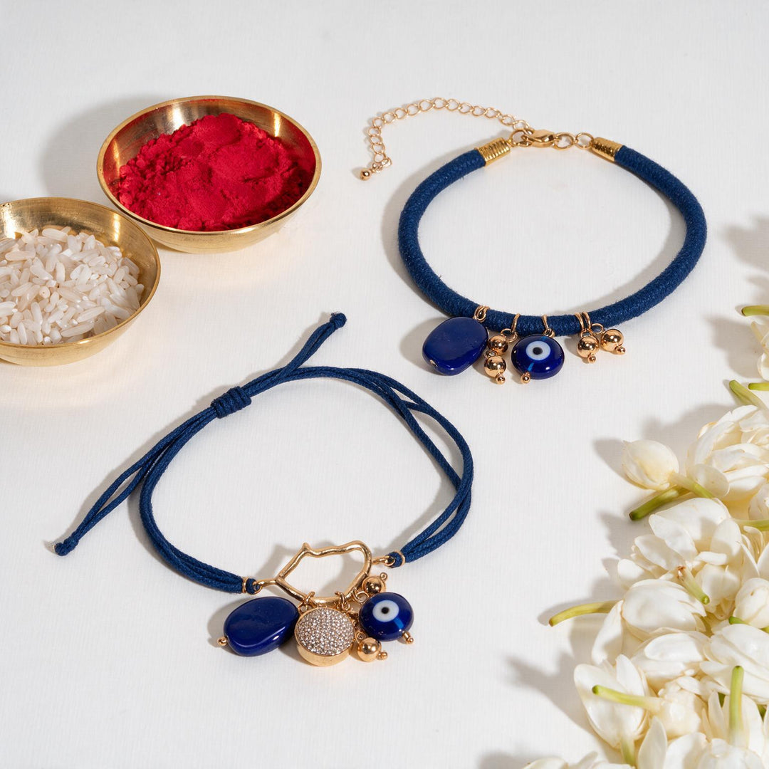 Evil Eye Rakhi Bandhan Lumba Rakhi For Bhaiya and Bhabhi