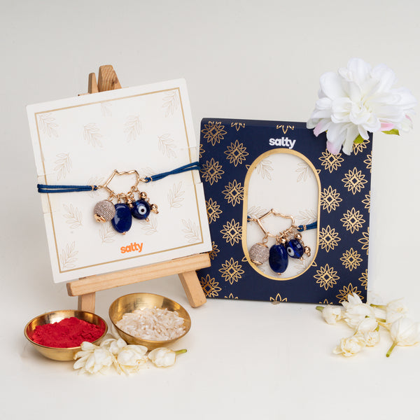 Evil Eye Raksha Lumba Bandhan Rakhi For Bhabhi
