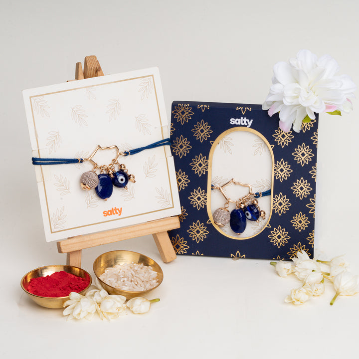 Evil Eye Raksha Lumba Bandhan Rakhi For Bhabhi