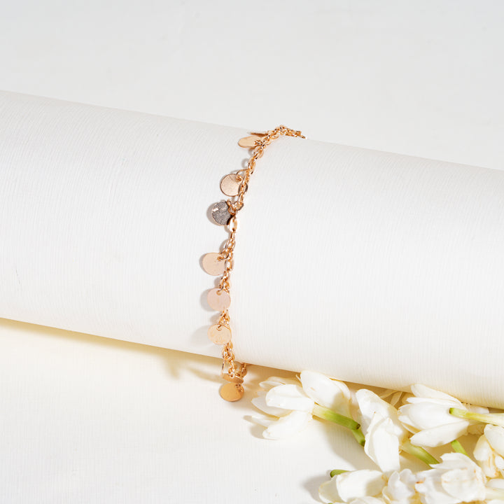 Coin Hanging Shagun Bandhan Rakhi For Bhabhi