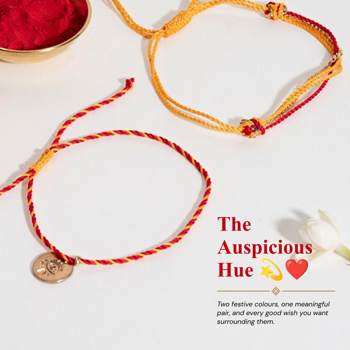 Multithread Rakhi Bandhan Lumba Rakhi For Bhaiya and Bhabhi
