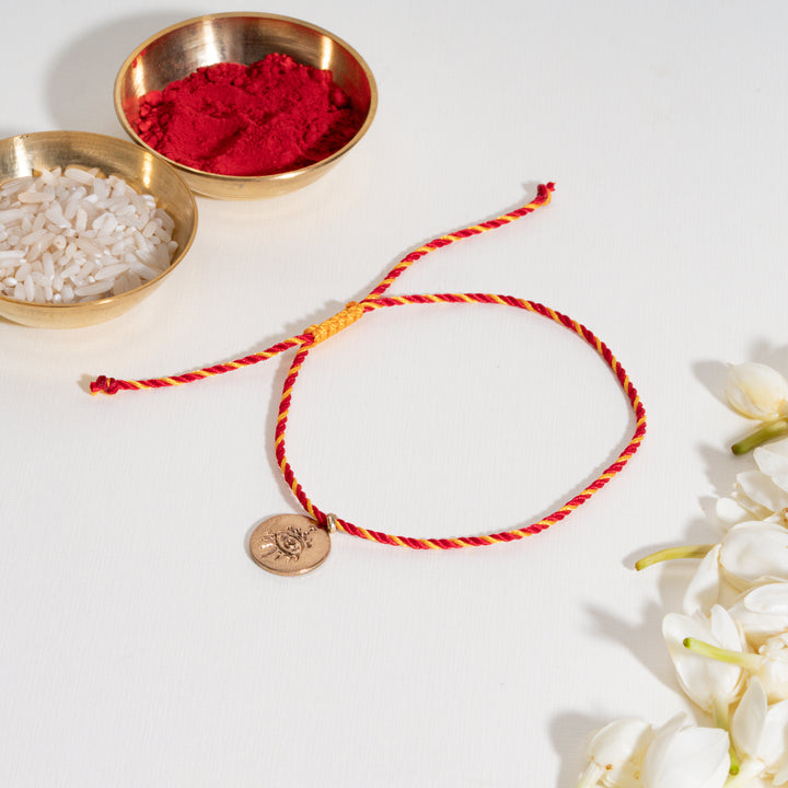 Evil Eye Protection Bandhan Rakhi For Bhabhi