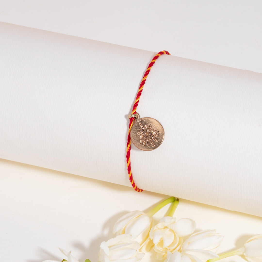 Evil Eye Protection Bandhan Rakhi For Bhabhi