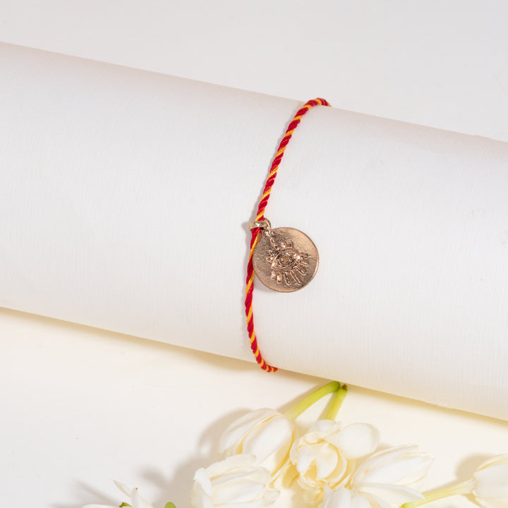 Evil Eye Protection Bandhan Rakhi For Bhabhi