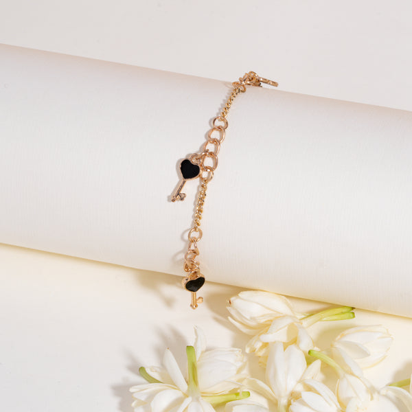 Midnight Charm Bracelet