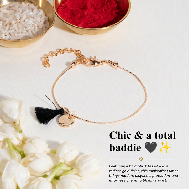Coin And Tassel Bandhan Rakhi