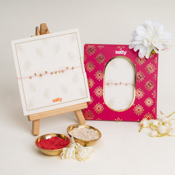 Ghungroo Minimal Bandhan Rakhi For Bhabhi
