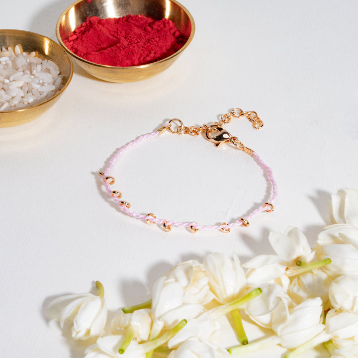 Ghungroo Minimal Bandhan Rakhi For Bhabhi