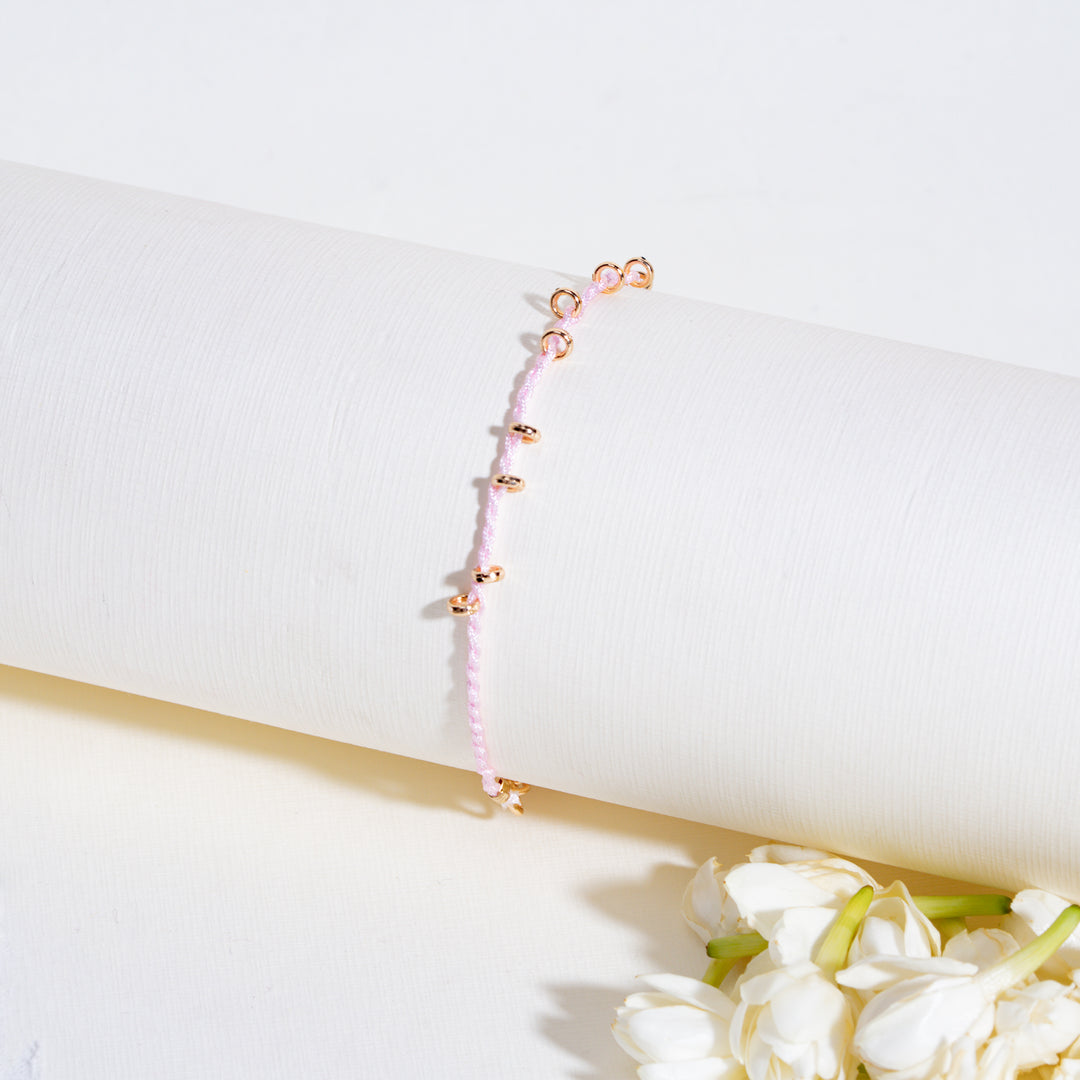 Ghungroo Minimal Bandhan Rakhi For Bhabhi