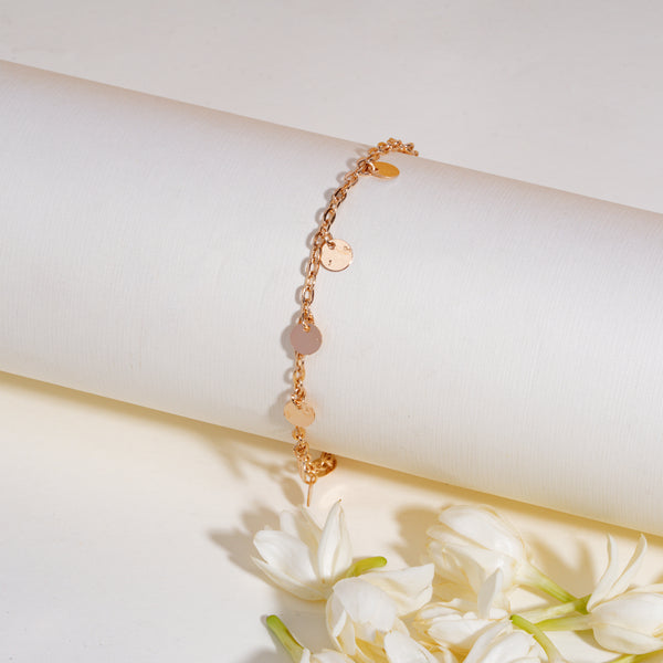 Golden Dusk Charm Bracelet