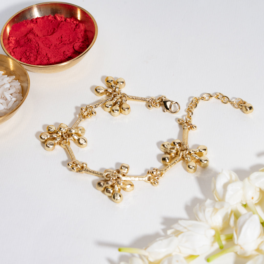 Ghungroo Cluster Bandhan Rakhi For Bhabhi