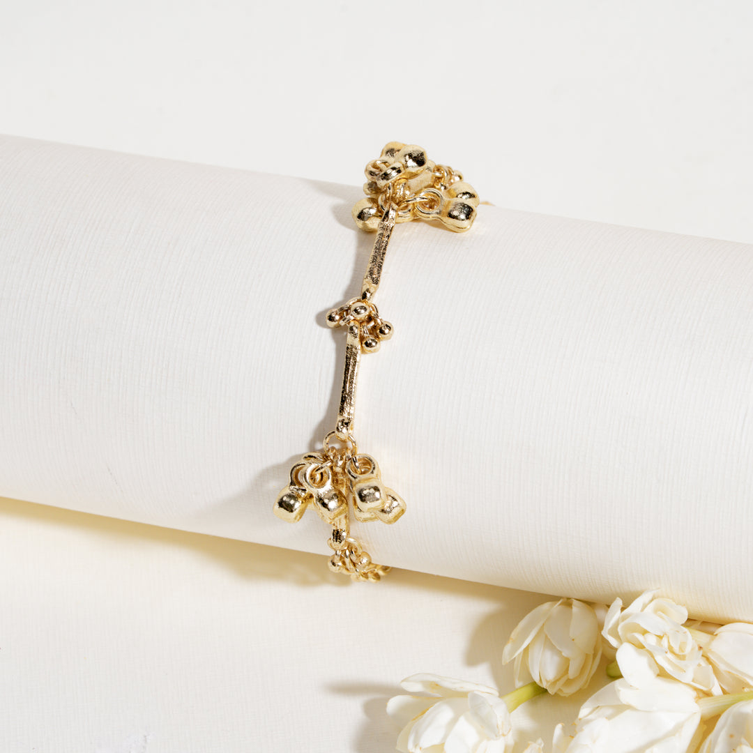 Blooming Bead Charm Bracelet