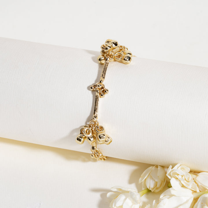 Blooming Bead Charm Bracelet