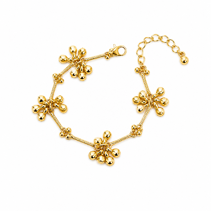 Blooming Bead Charm Bracelet